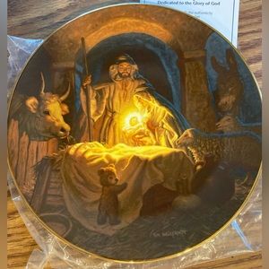 NEW Collectable Plate Christian Fantasy Collectables Series